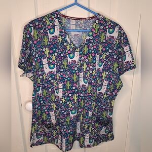 Women xl‎ scrub top.